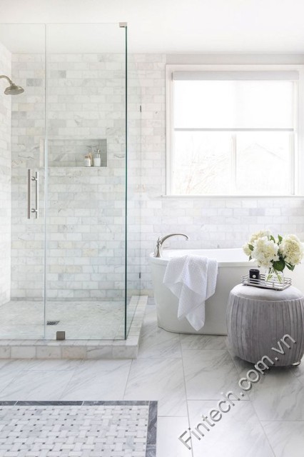 Top +50 mẫu phòng tắm kính, vách kính tắm sang trọng hiện đại đẹp nhất 10