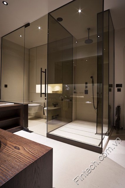 Top +50 mẫu phòng tắm kính, vách kính tắm sang trọng hiện đại đẹp nhất 18