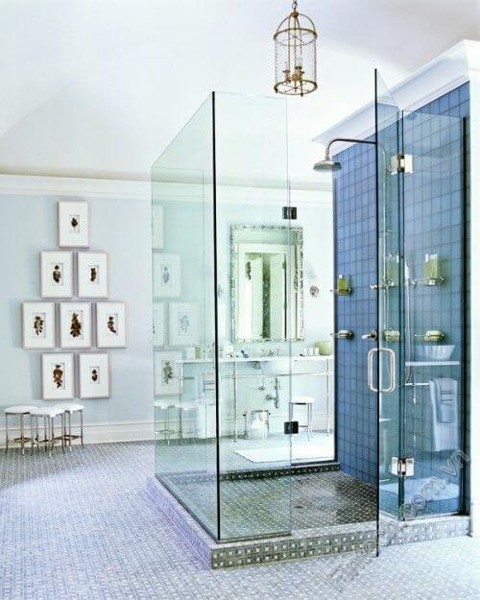 Top +50 mẫu phòng tắm kính, vách kính tắm sang trọng hiện đại đẹp nhất 30